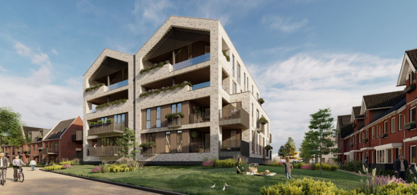 Appartementencomplex Havenzicht in Hillegom